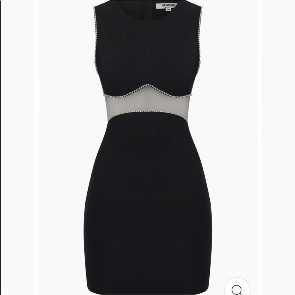 Beverly Hills NWT Heiress Black Mini Dress